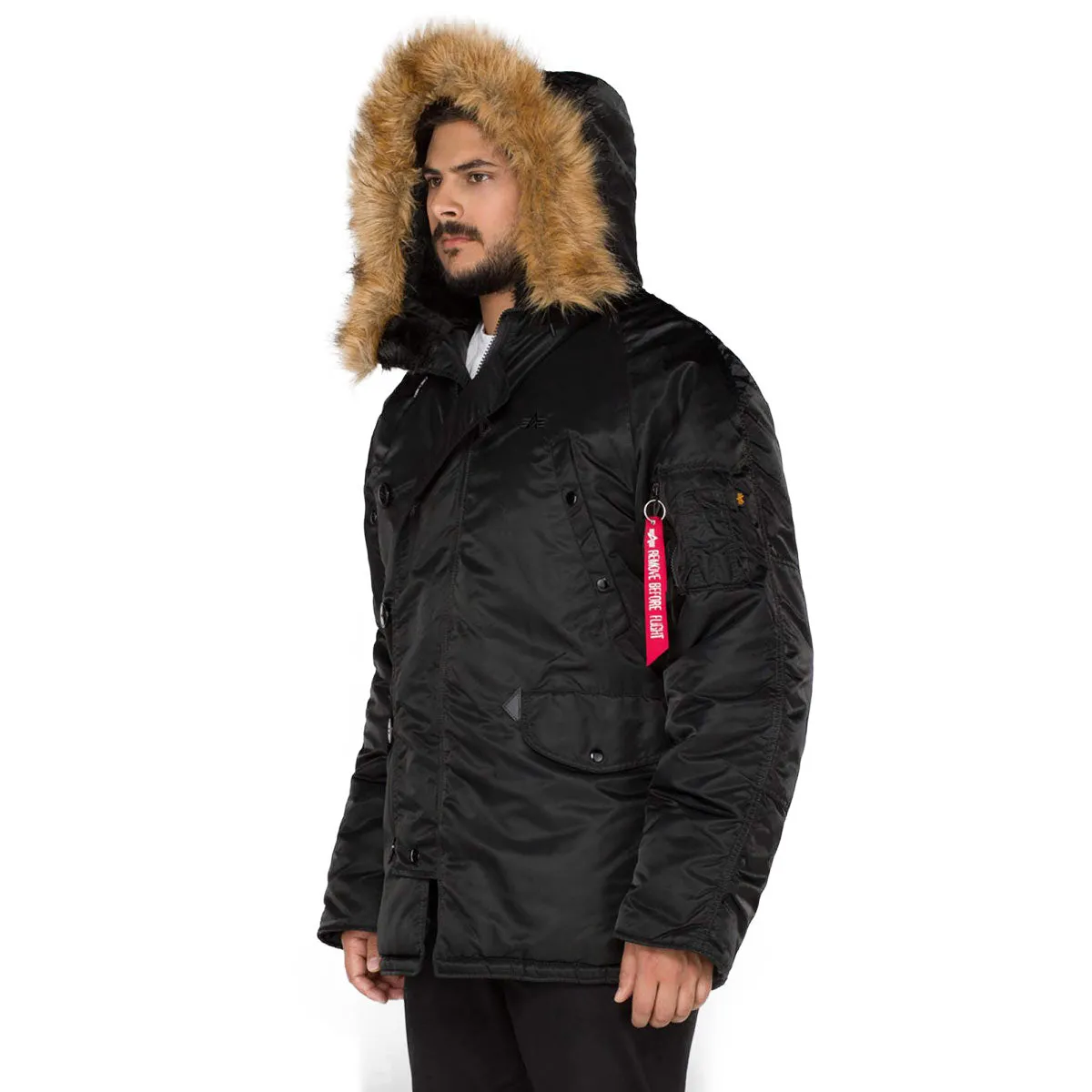 Alpha Industries N3B Hooded Parka Black