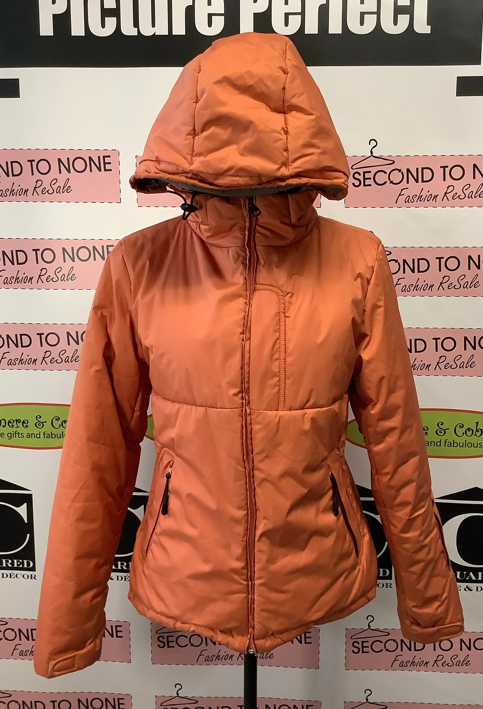 AS-IS Thermos Orange Winter Coat (Size M)