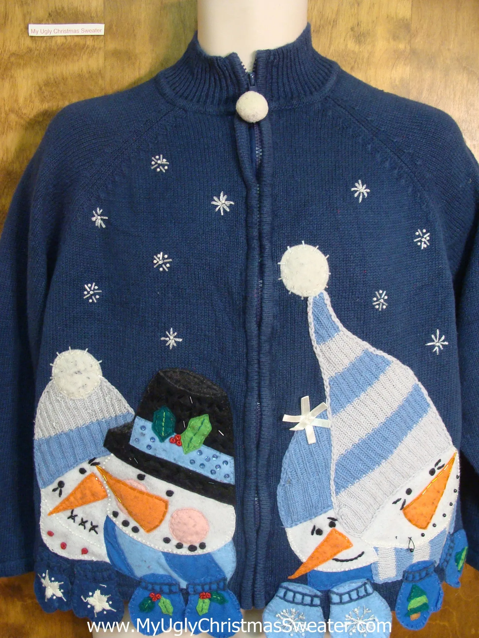 Big Snowmen Friends Ugly Xmas Sweater