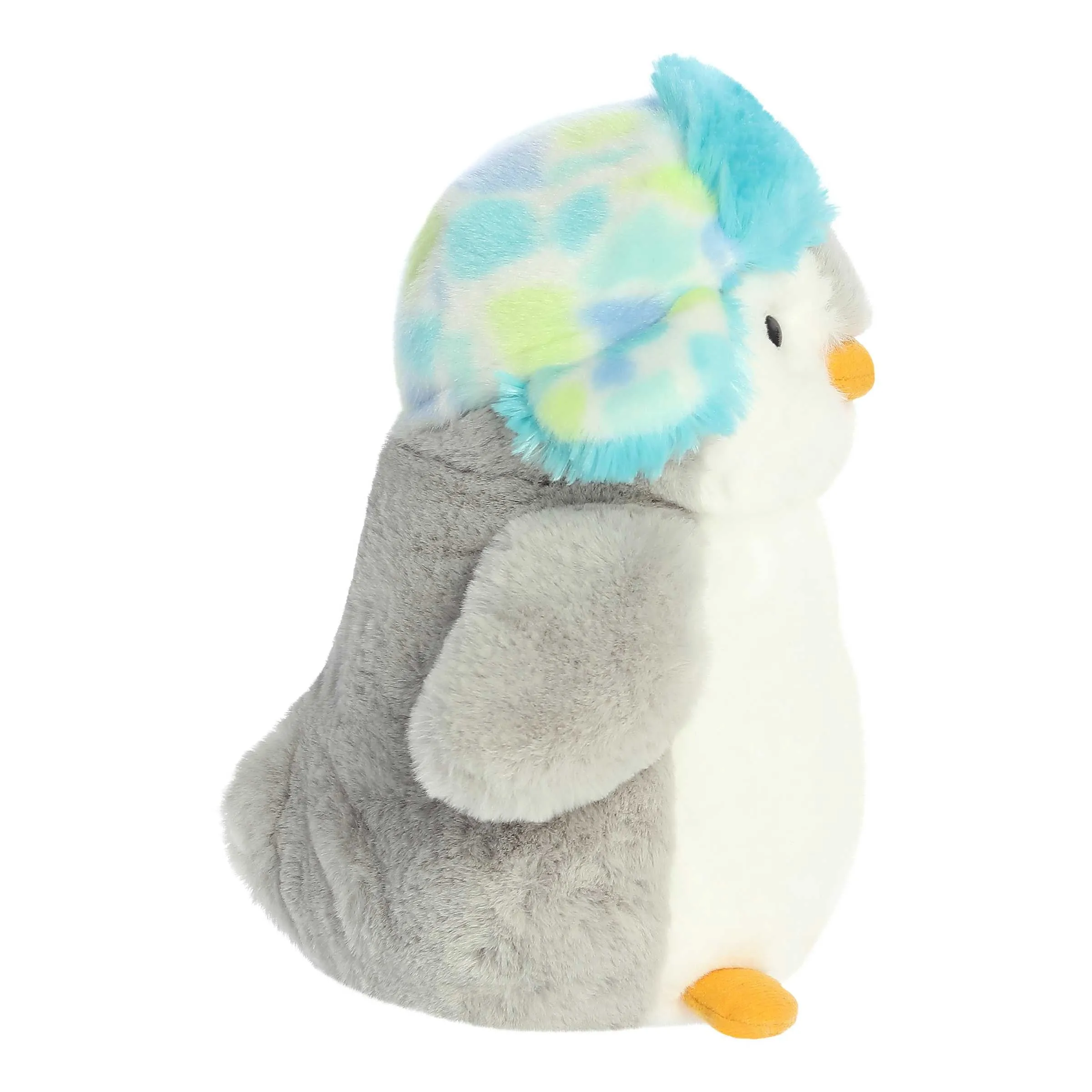 Blue Mosaic Pom Pom Penguin