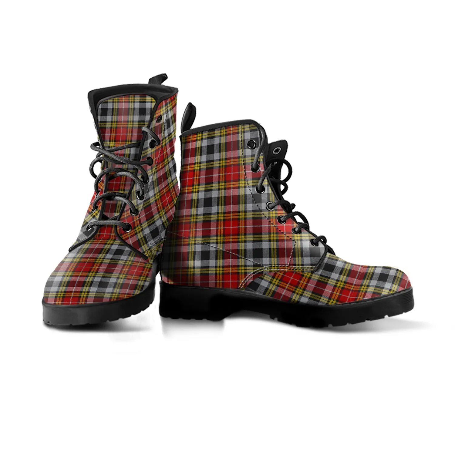 Buchanan Old Dress Tartan Leather Boots