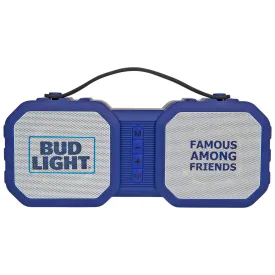 Bud Light Waterproof Rugged Bluetooth Phone Holder Speaker