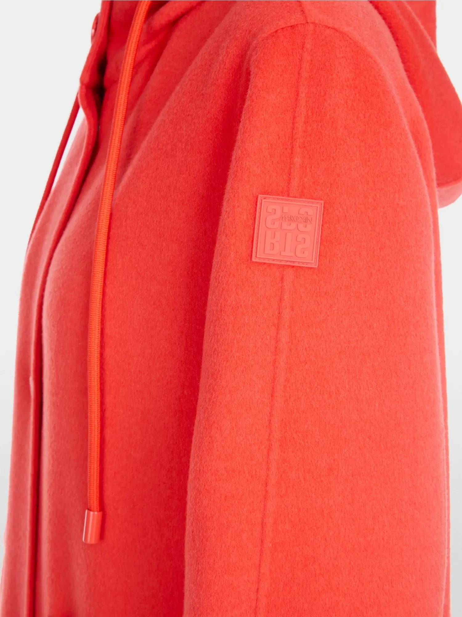 Campari Wool Blend Parka Coat