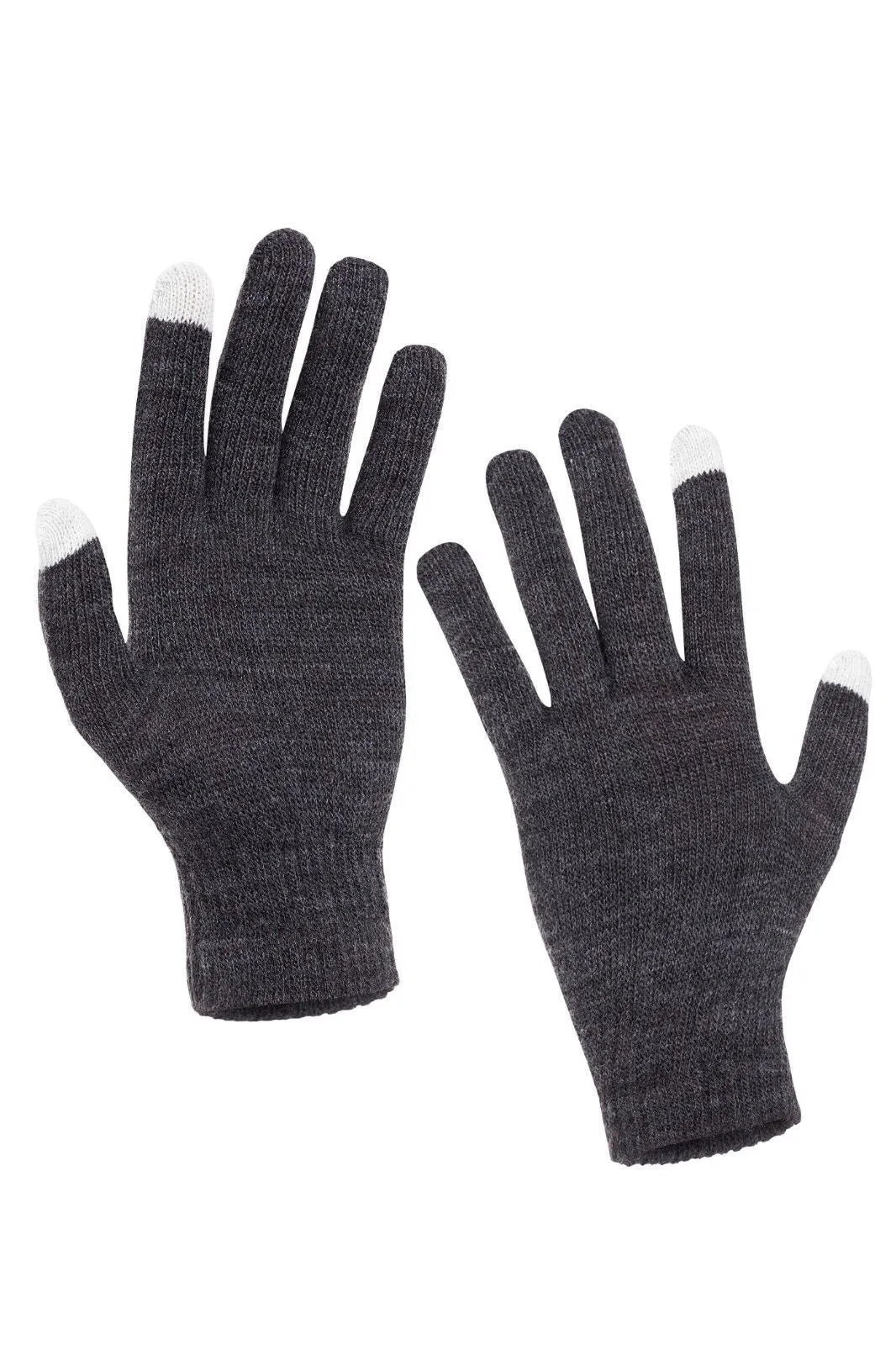 Casaba 3 Piece Winter Set Cuff Beanie Hat Scarf Touchscreen Gloves for Men Women