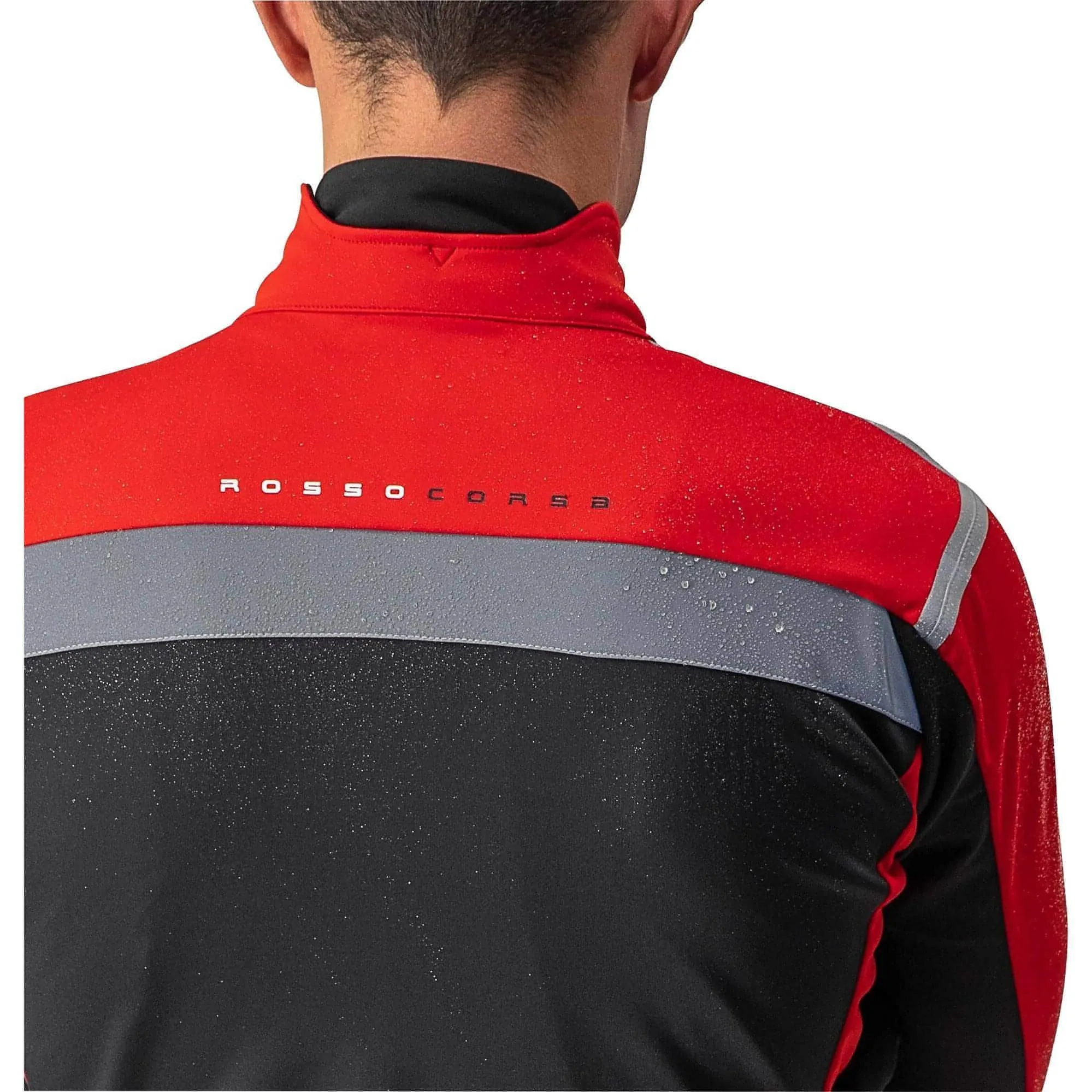 Castelli Alpha RoS 2 Light Mens Cycling Jacket - Red