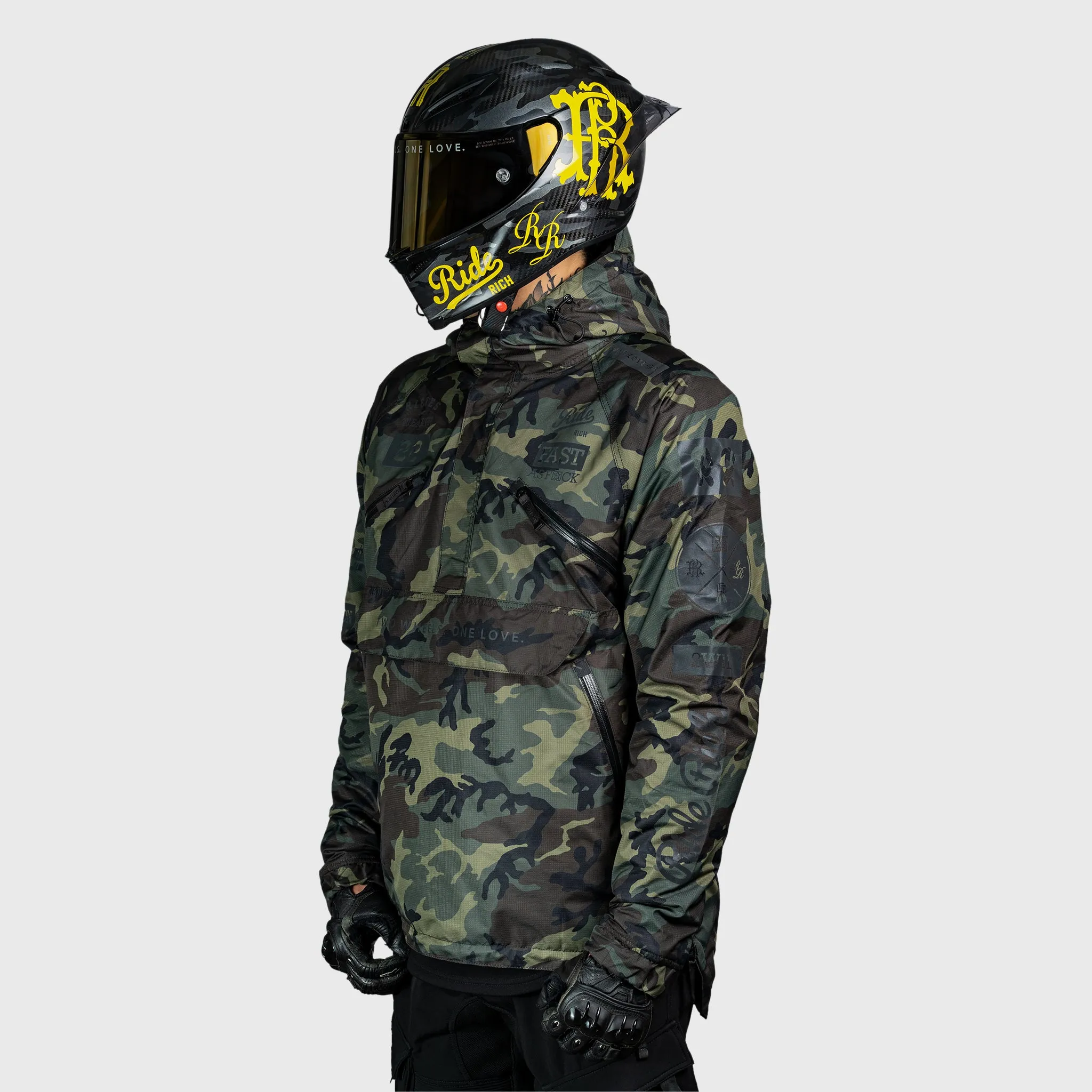 Concord™ Armoured Anorak Jacket {RR GP/Woodland Camo}