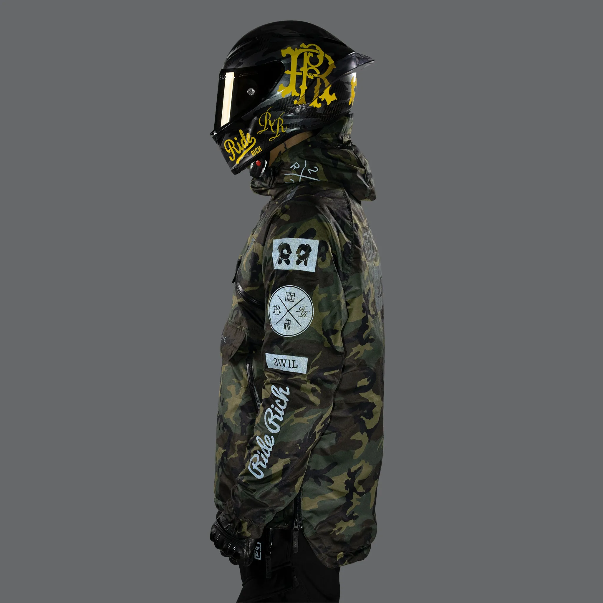 Concord™ Armoured Anorak Jacket {RR GP/Woodland Camo}