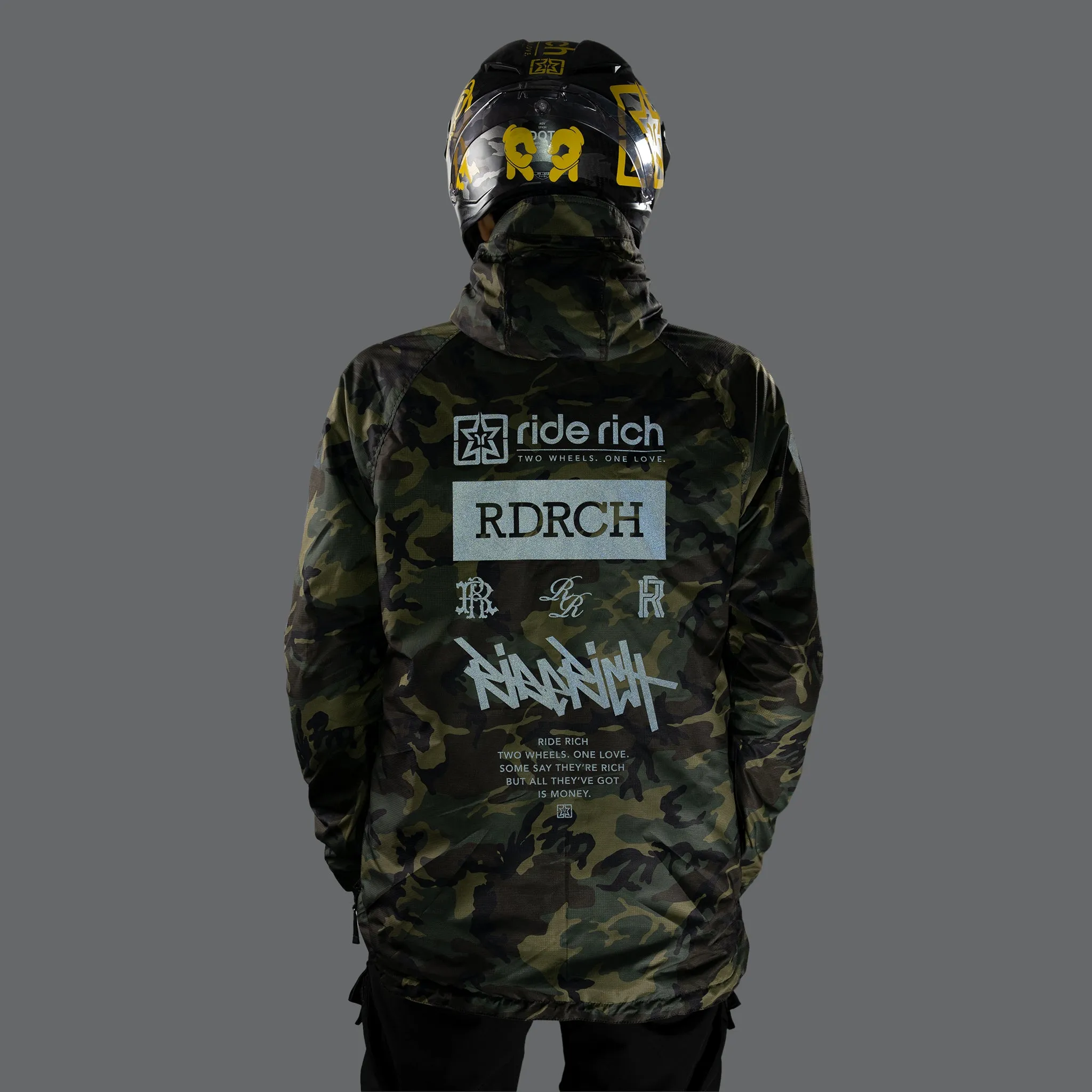 Concord™ Armoured Anorak Jacket {RR GP/Woodland Camo}