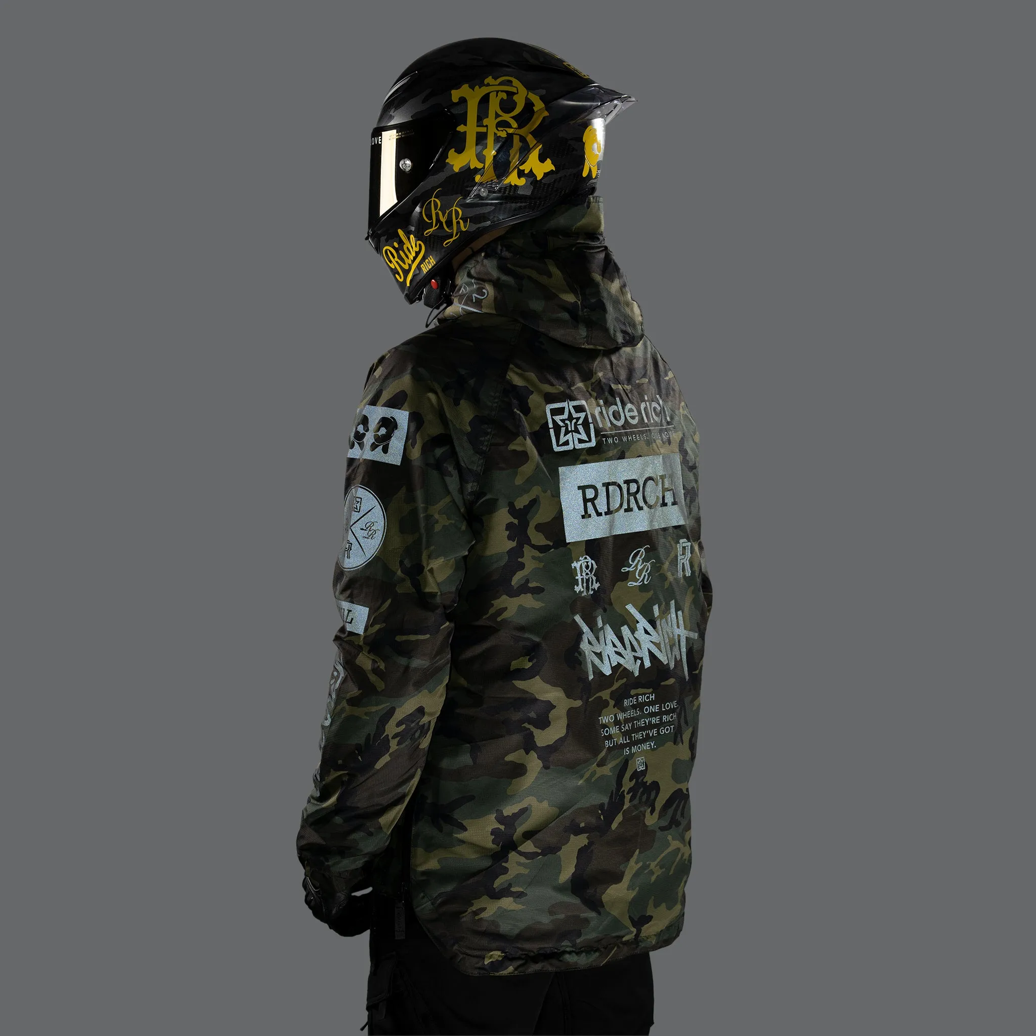 Concord™ Armoured Anorak Jacket {RR GP/Woodland Camo}