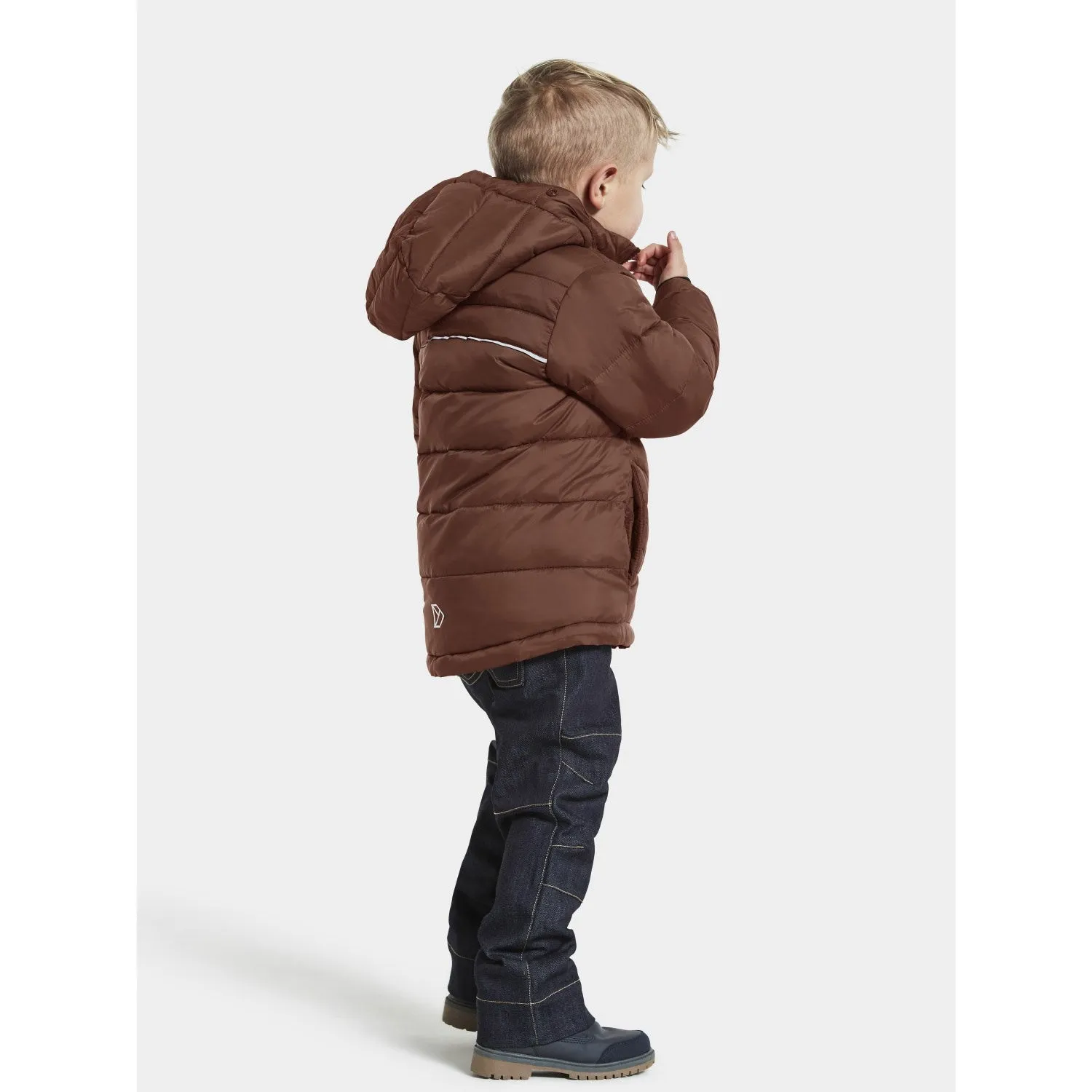 Didriksons Earth Brown Rodi Kids Jacket