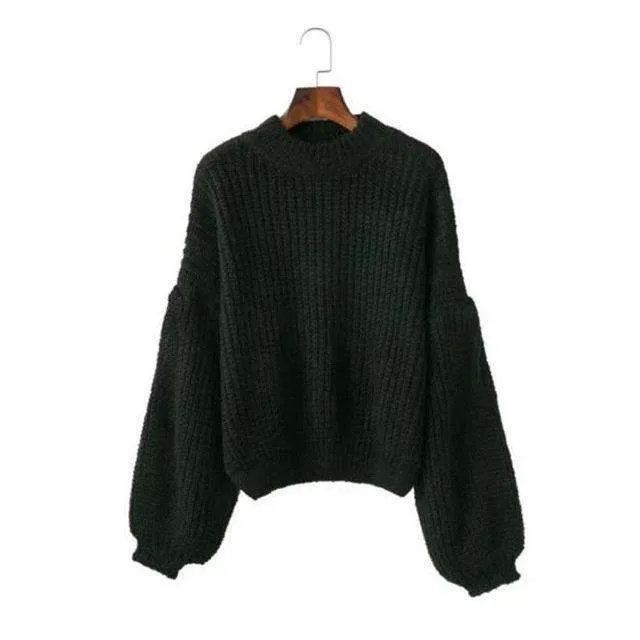 Drop Loose Knitted Sweater