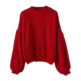 Drop Loose Knitted Sweater