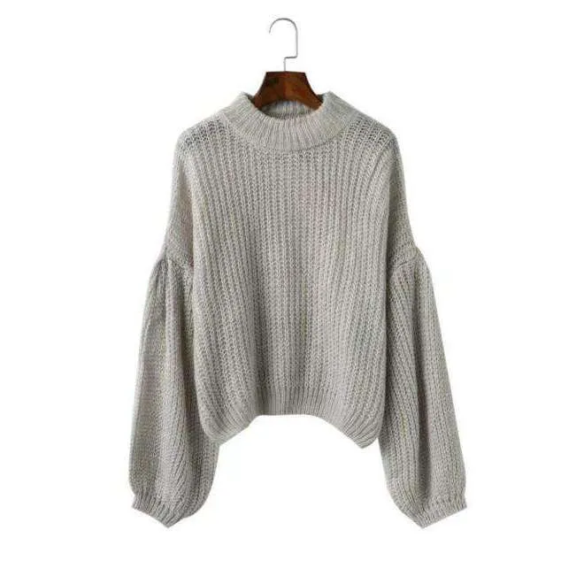 Drop Loose Knitted Sweater