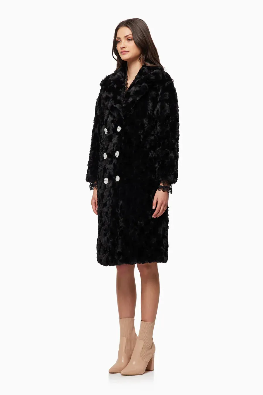 Elliatt Outlander faux fur  Coat