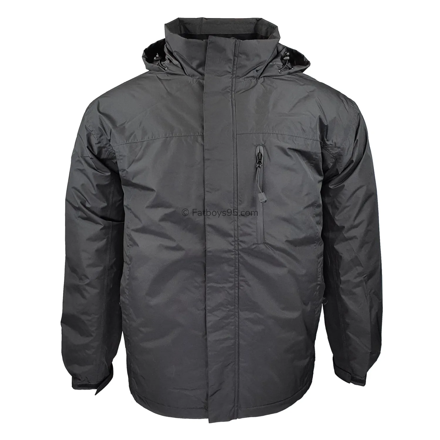 Espionage Waterproof Coat - JT121 - Black