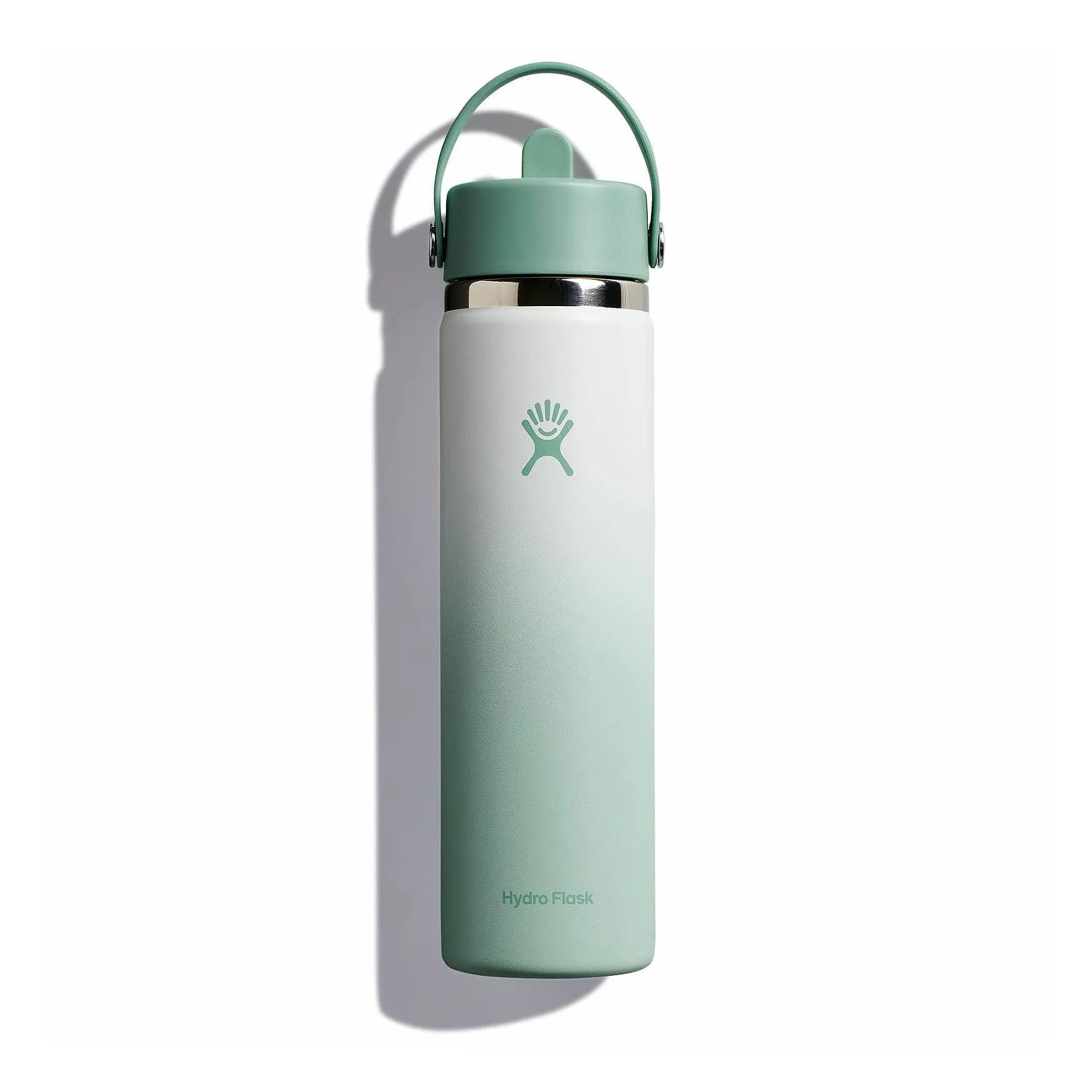 Hydro Flask 24oz Wide Mouth with Flex Straw Cap Color: Matcha Ombre