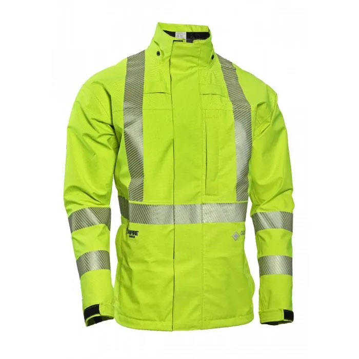 HYDROflash FR Foul Weather Jacket - Fluorescent Yellow