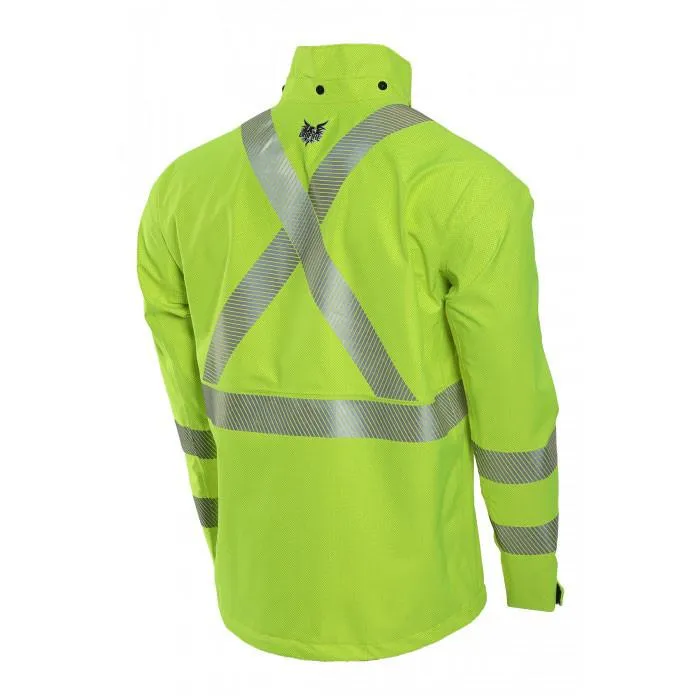 HYDROflash FR Foul Weather Jacket - Fluorescent Yellow