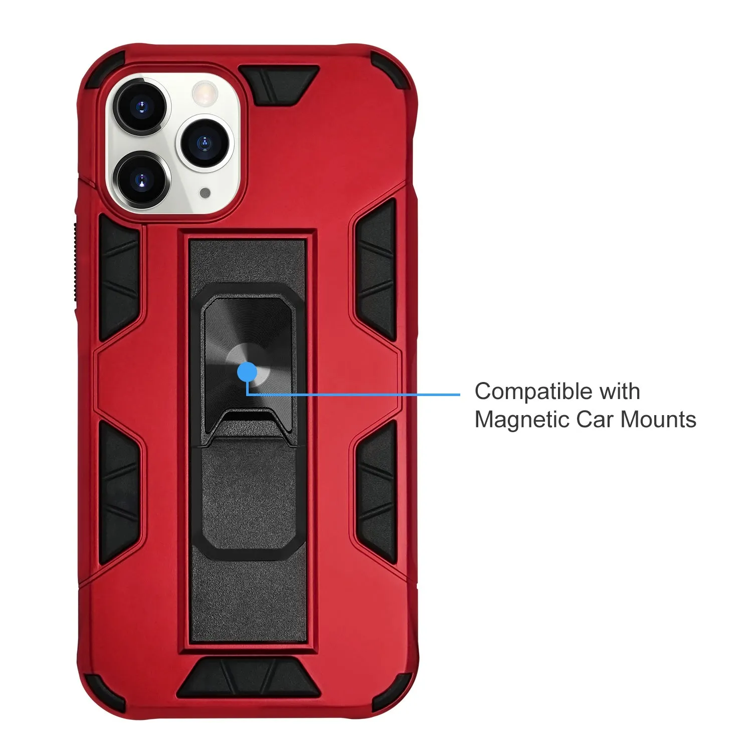 iPhone 11 Pro Max Case - Heavy-Duty, Kickstand