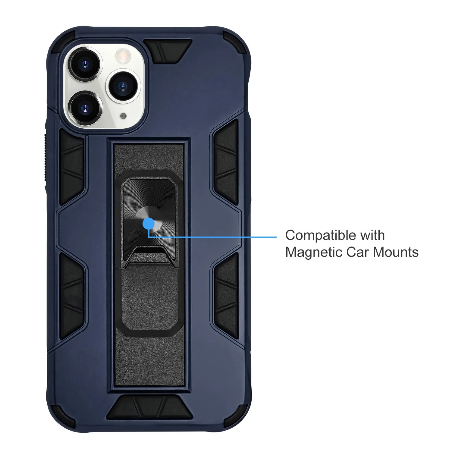 iPhone 11 Pro Max Case - Heavy-Duty, Kickstand