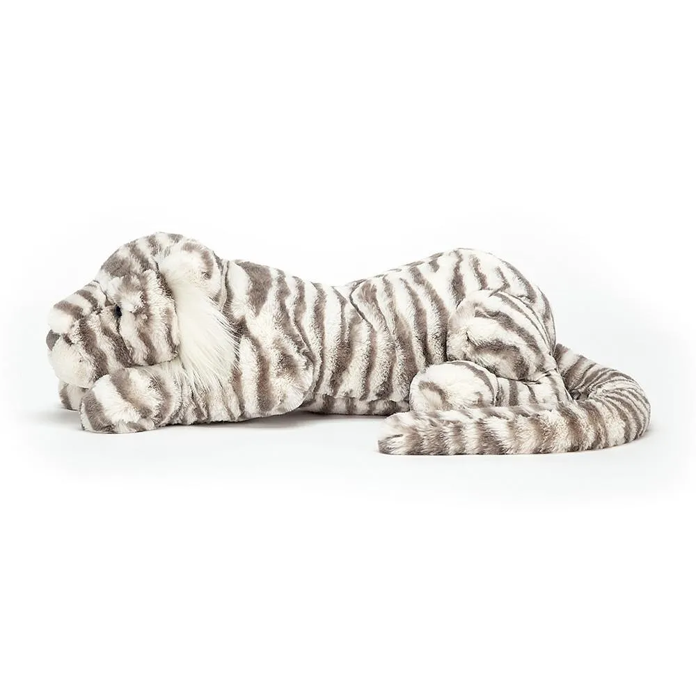 Jellycat Sacha Snow Tiger