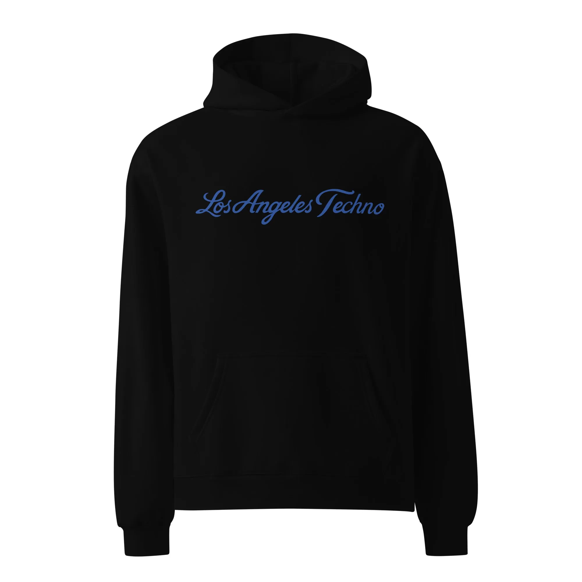 Los Angeles Techno Hoodie (Dodgers Edition) in Black