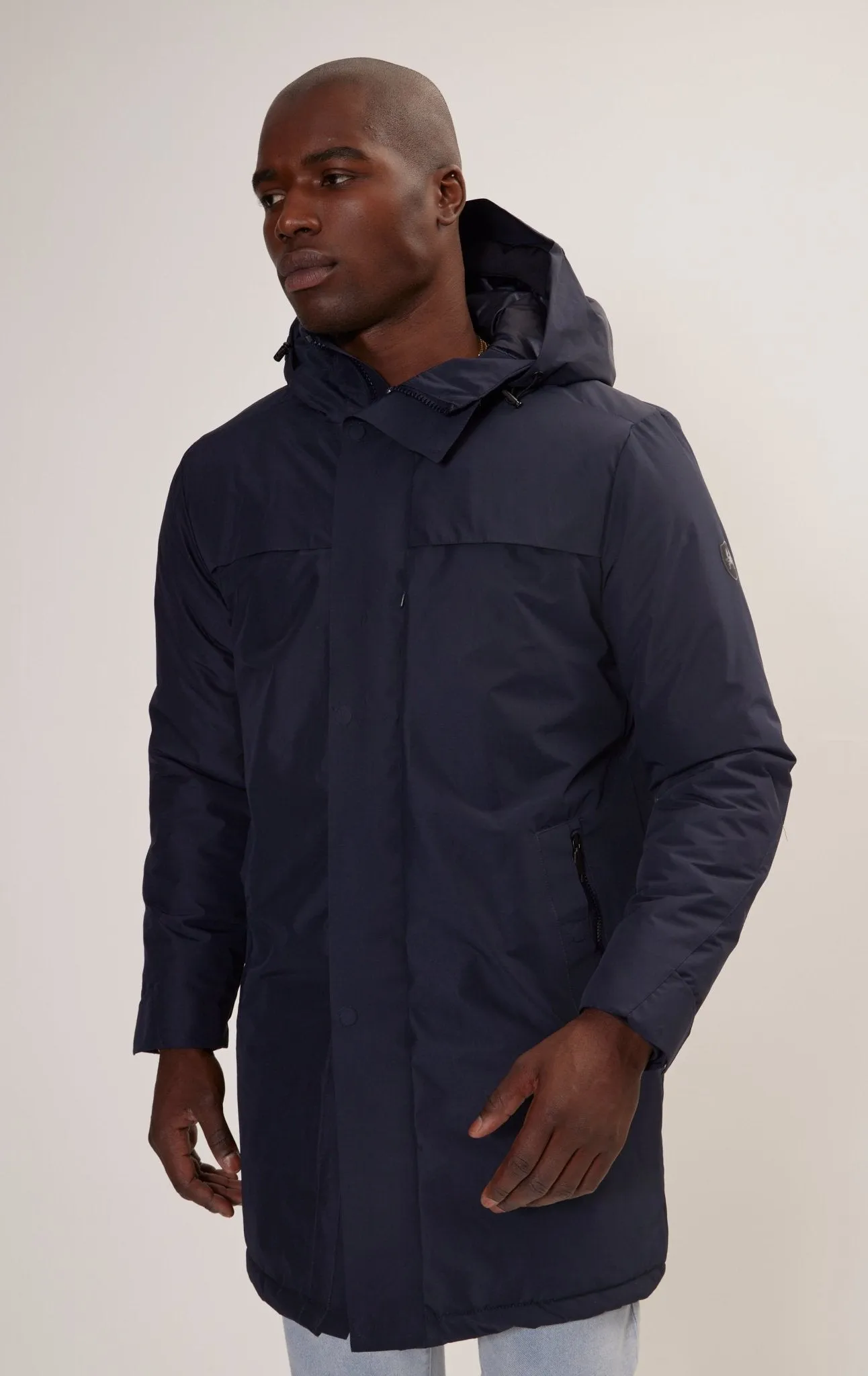 Magneto Waterproof Coat - Navy