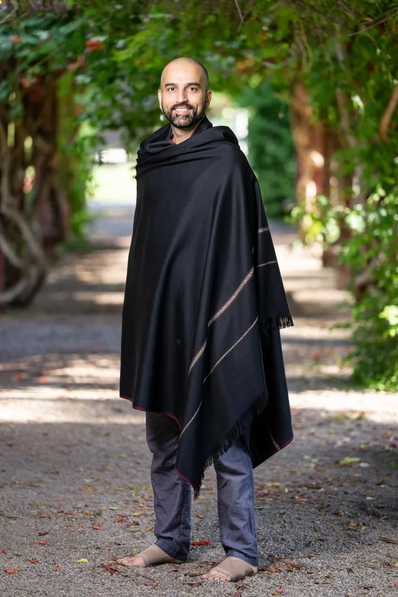 Meditation Shawl | Meditation Blanket & Prayer Shawl for Men Women (Clarity)