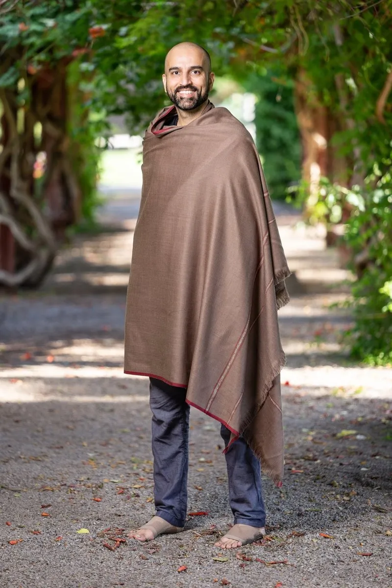 Meditation Shawl | Meditation Blanket & Prayer Shawl for Men Women (Clarity)