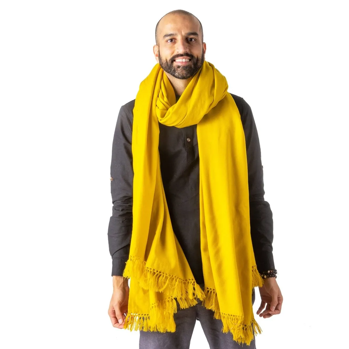 Meditation Shawl | Meditation Blanket or Prayer Shawl for Men & Women (Simplicity)