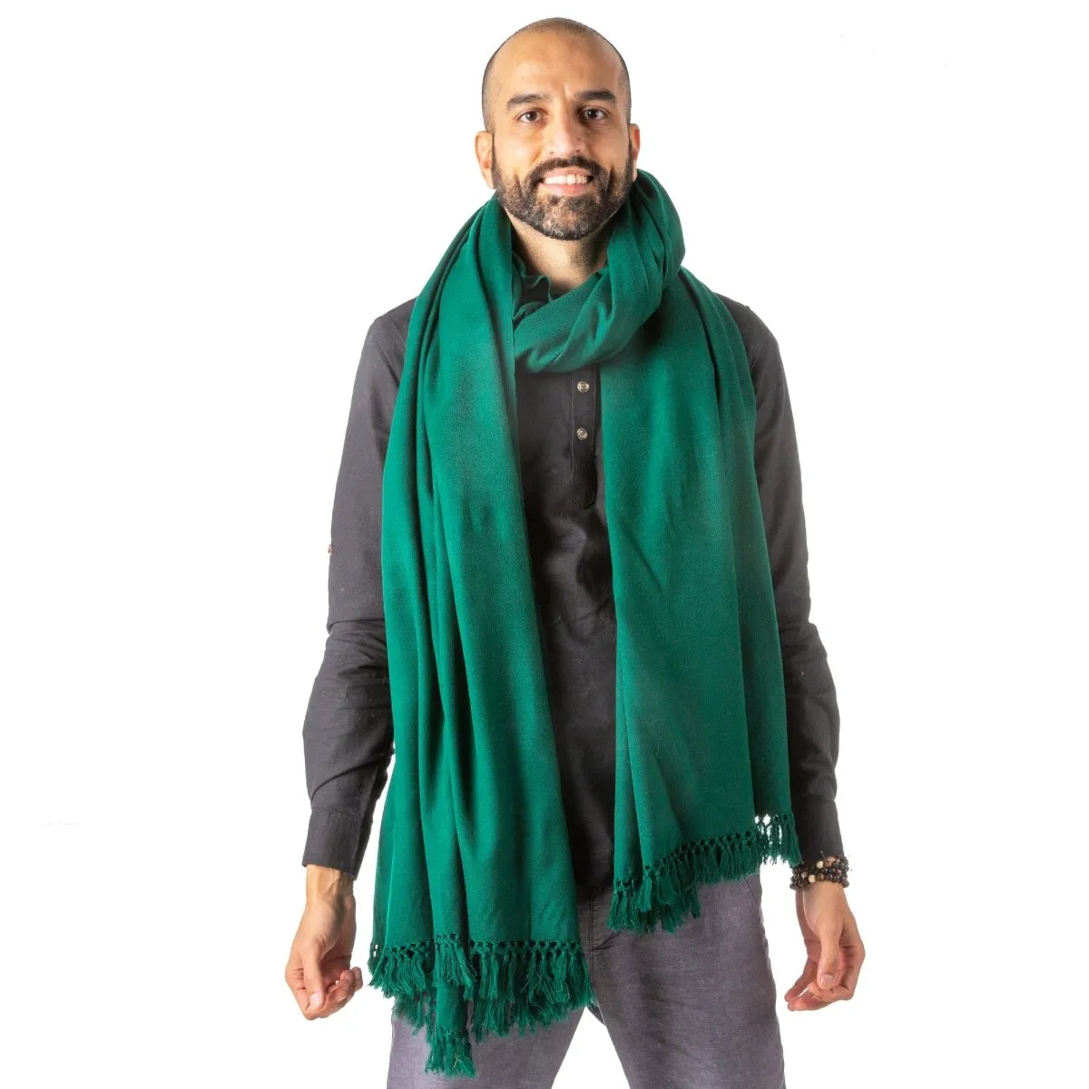 Meditation Shawl | Meditation Blanket or Prayer Shawl for Men & Women (Simplicity)