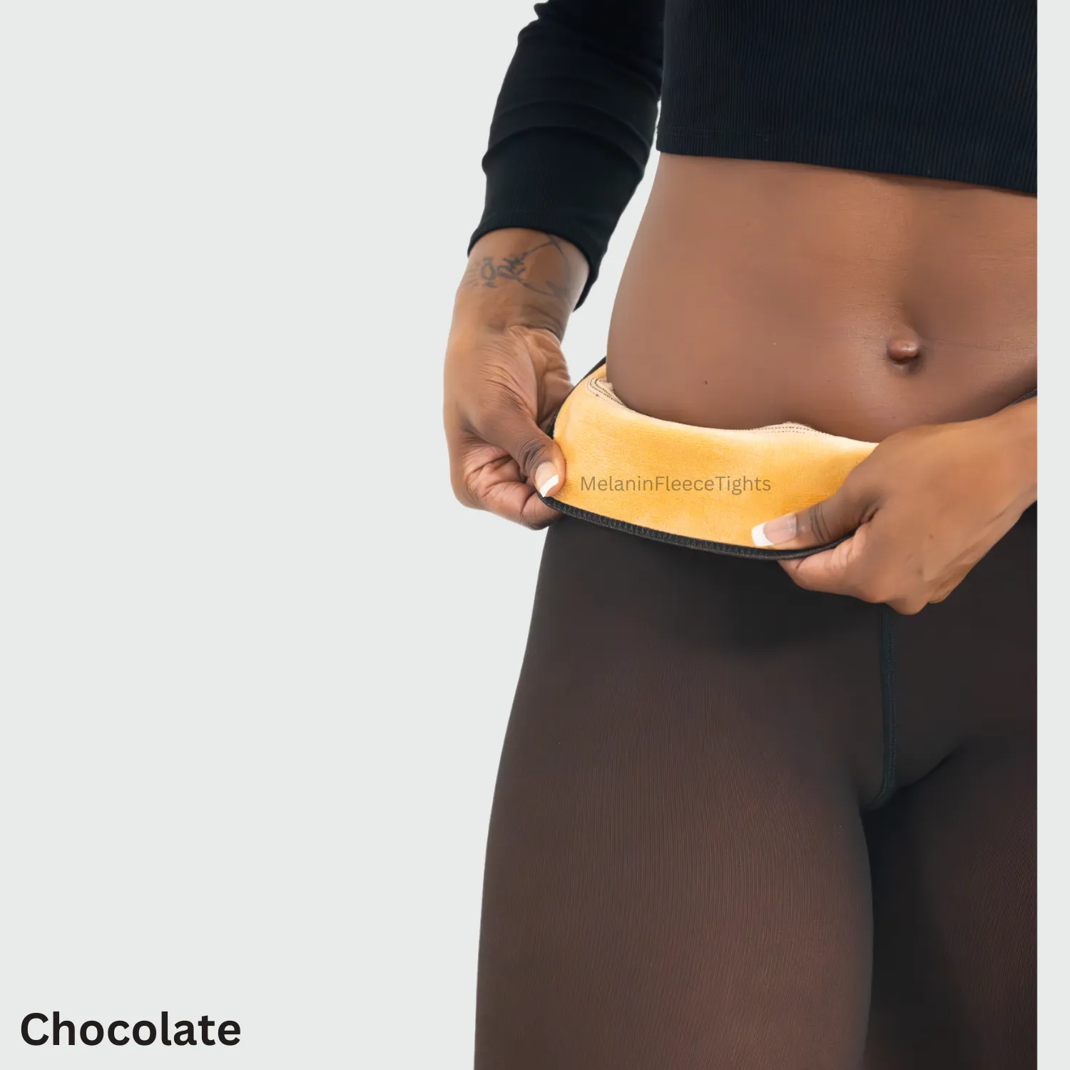 Melanin Fleece Tights™ - Sheer Tone Effect