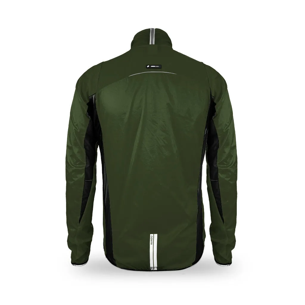 Men's Cirro Windproof Jacket (Dark Olive)