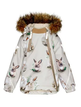 Molo Baby jacket - Rabbits Hopla Fur