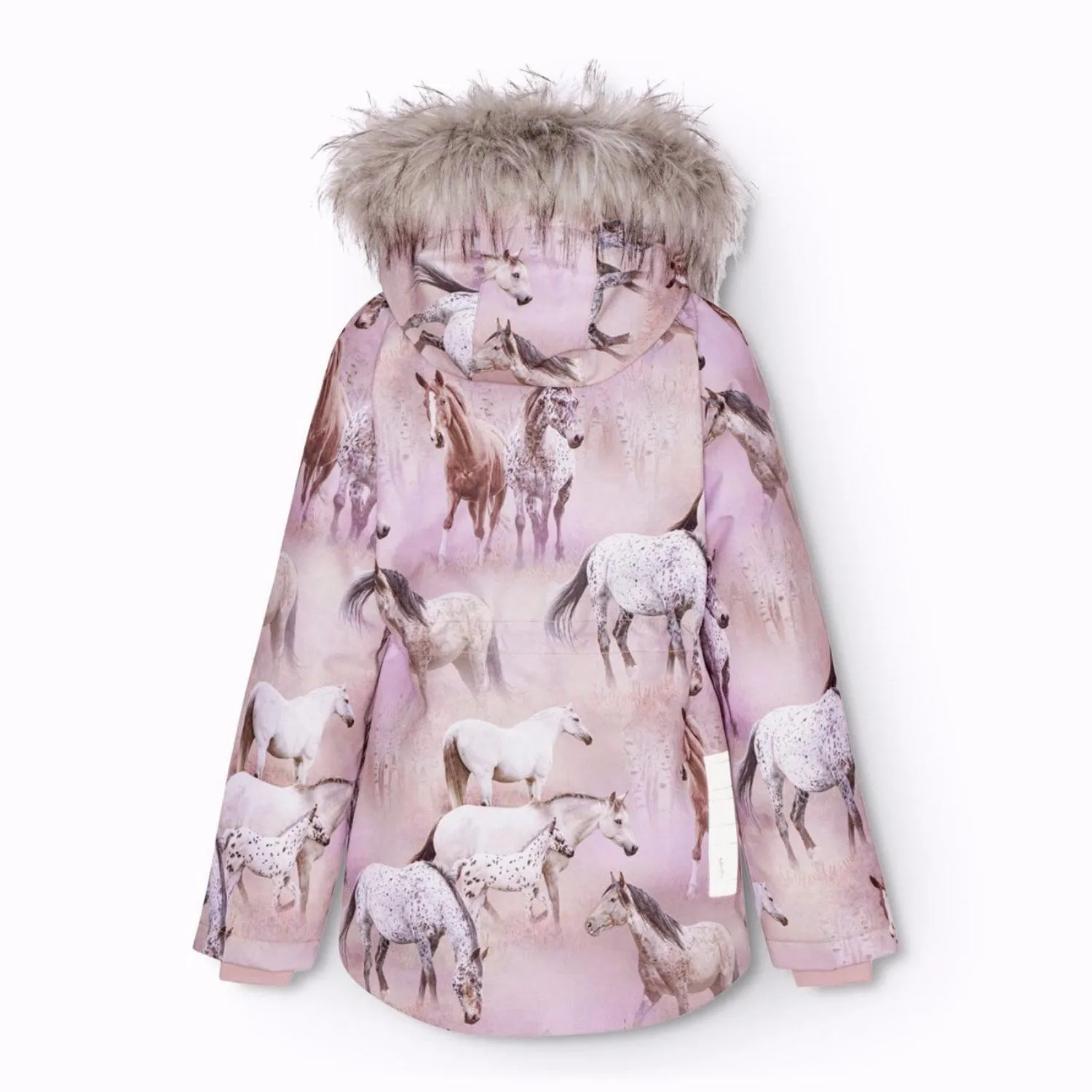 Molo Dreamy Horses Cathy Fur Jacket