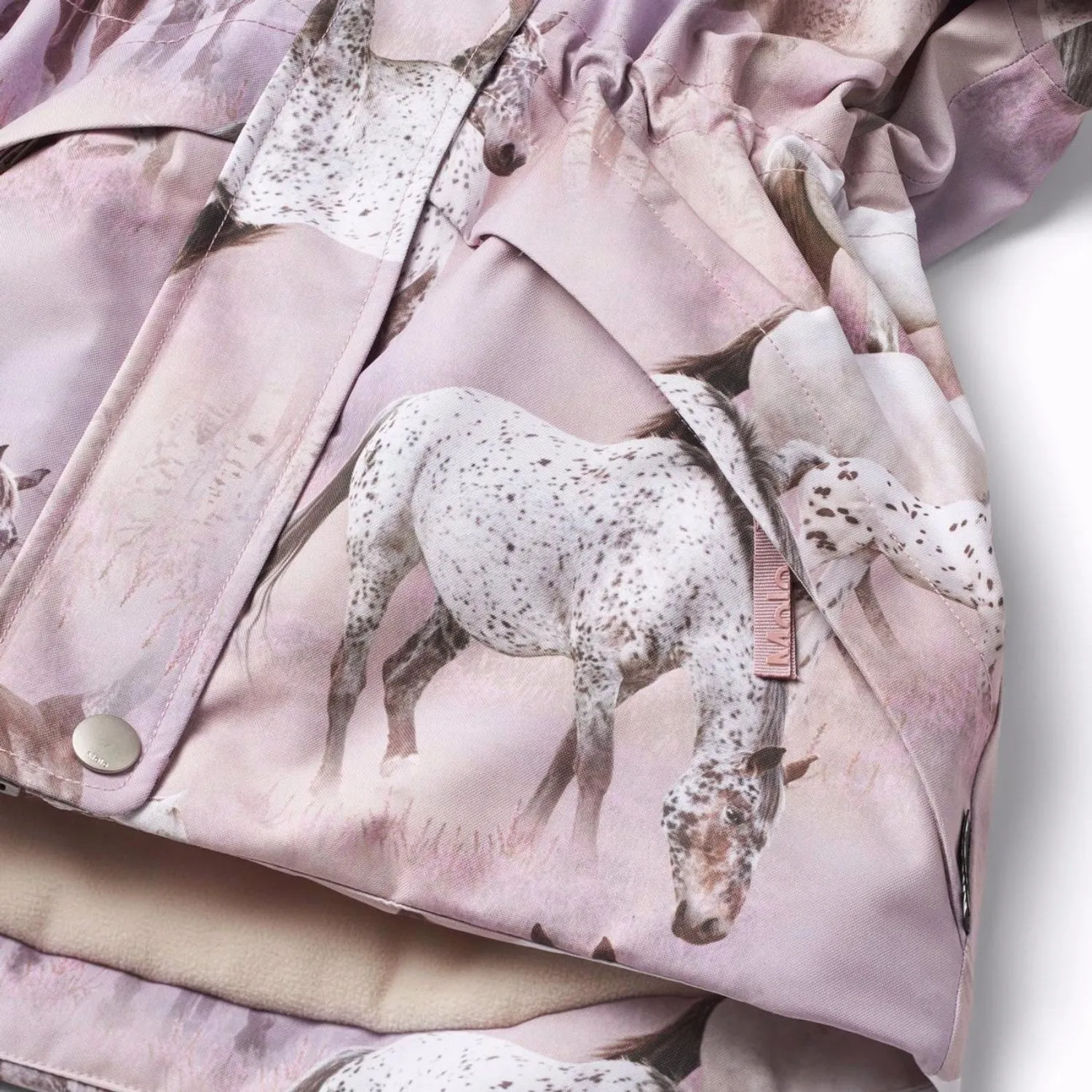 Molo Dreamy Horses Cathy Fur Jacket