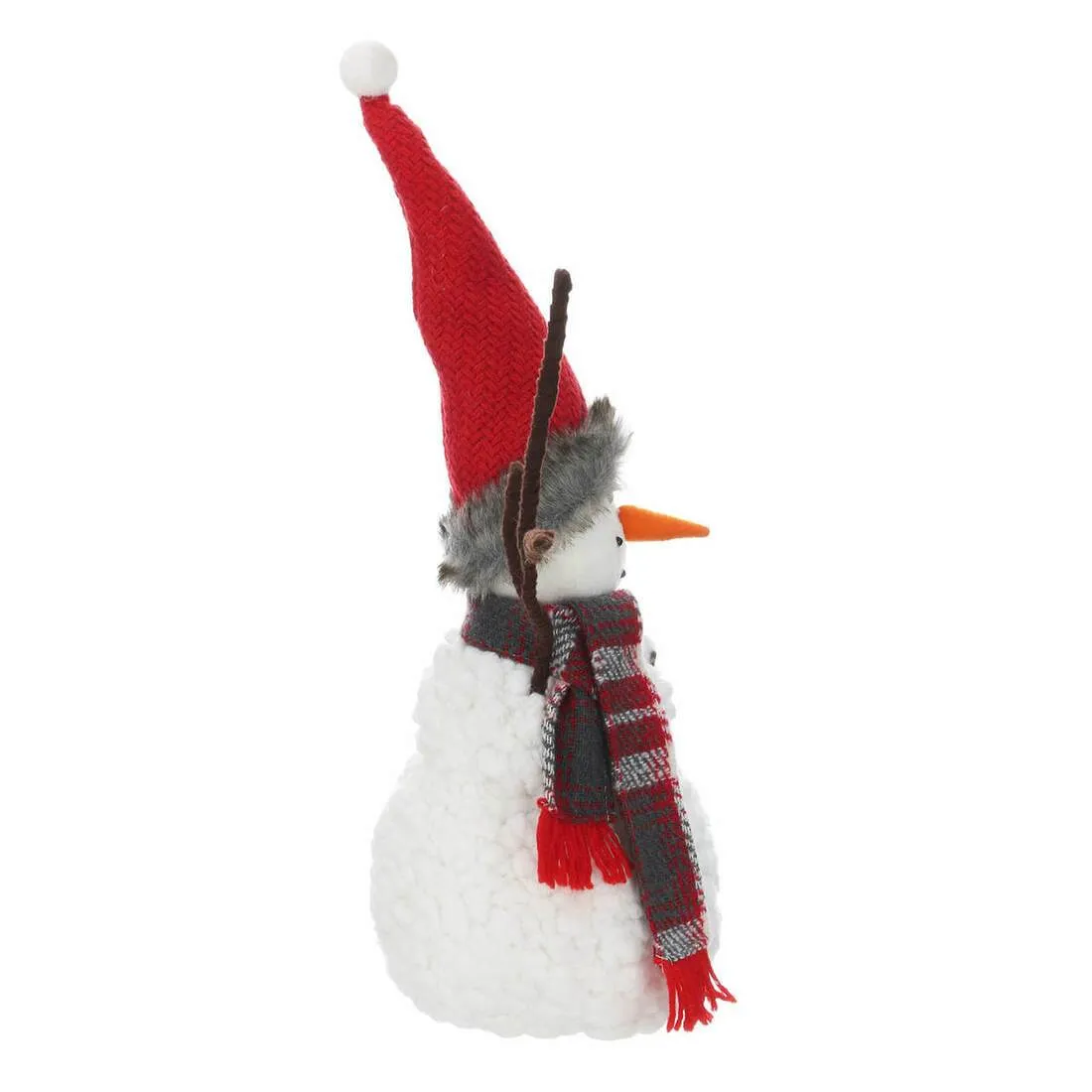 Novelty Snowman Standing Christmas Xmas Decoration 35cm