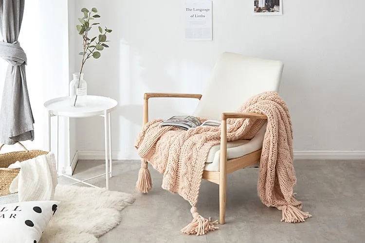 Oversized Sweater Knit Throw - Final Sale