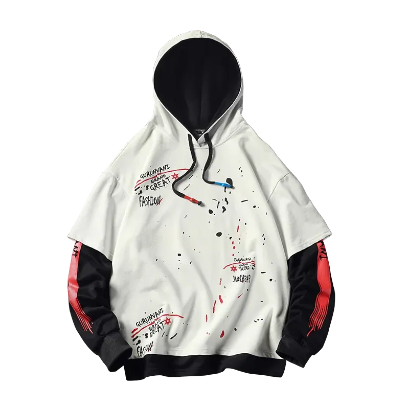 Patchwork Hoodie