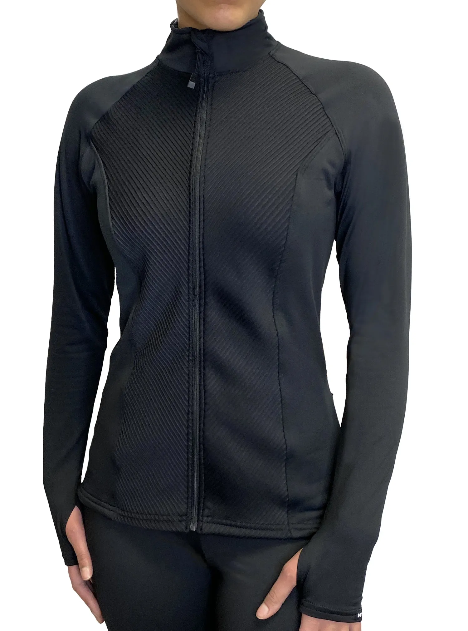 Pleated Full Zip HEATR® Jacket