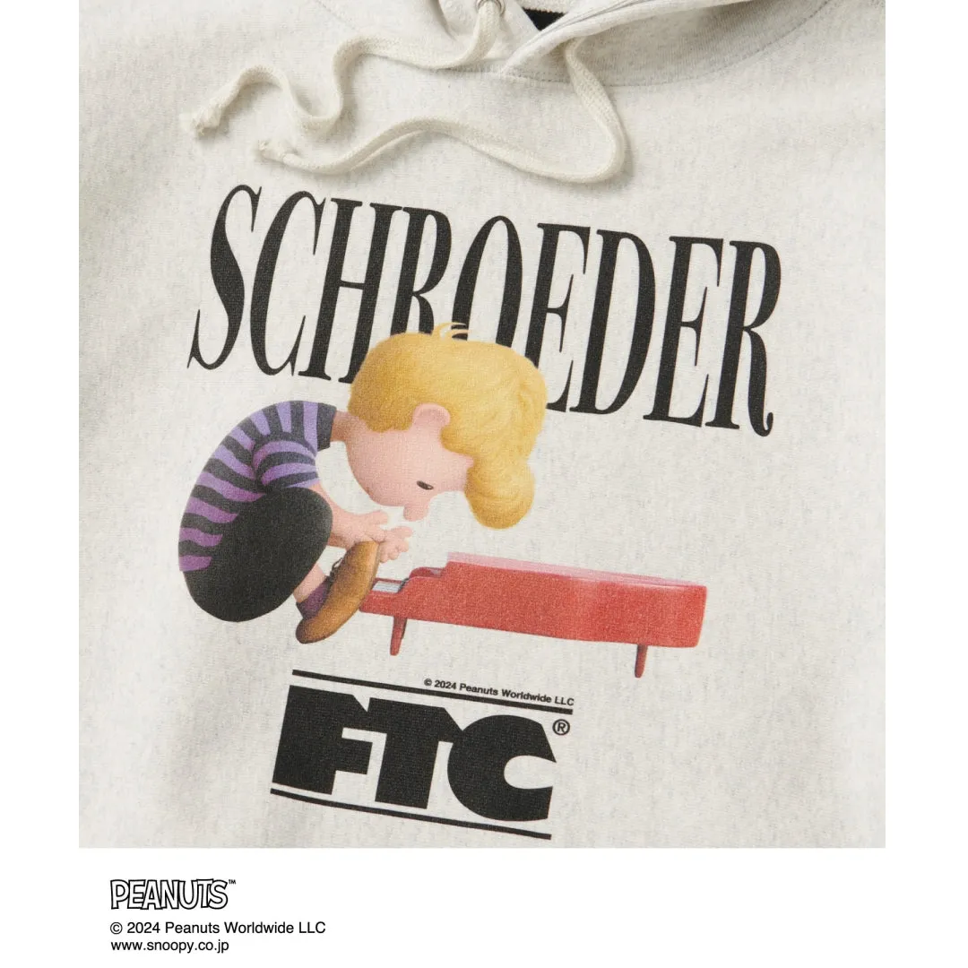 "PEANUTS x FTC"  SCHROEDER / HOODY