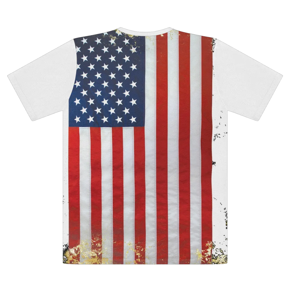 Rachvid Wears USA Premium Cut and Sew Sublimation Unisex T-Shirt