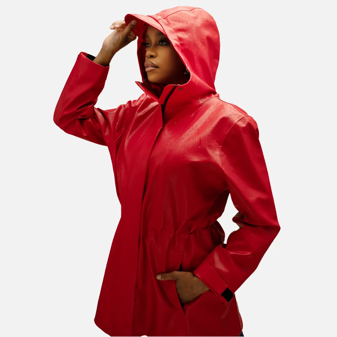 Rain Jacket, Waterproof, Satin-Lined Hood, Bundle (2)