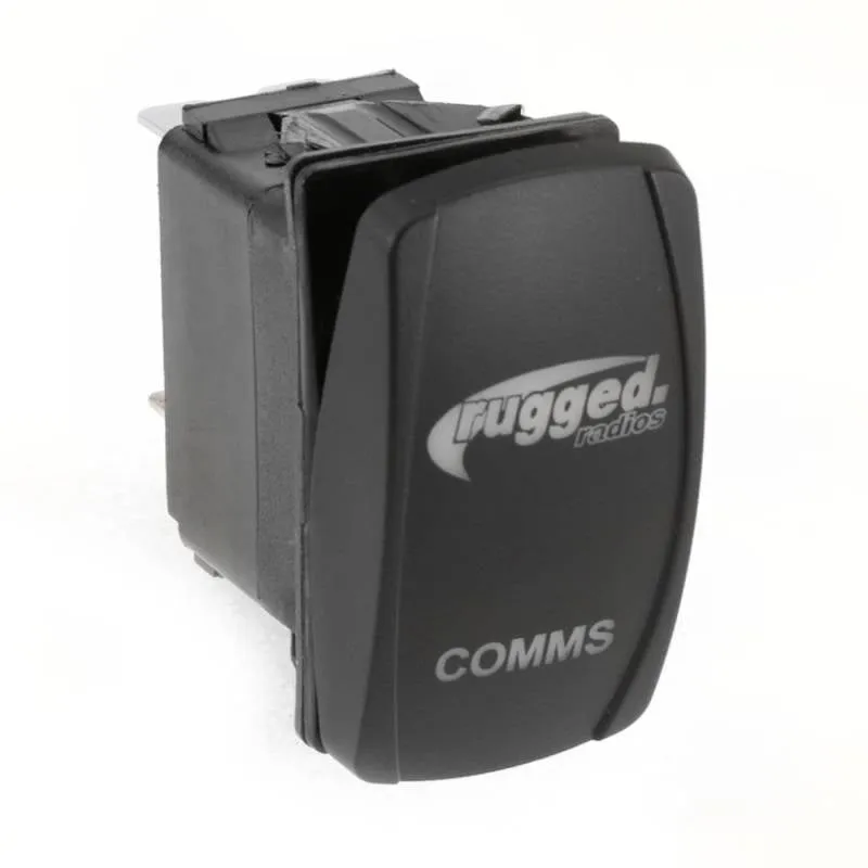 Rugged Radios Waterproof Rocker Switch for Rugged Radios Communication Systems