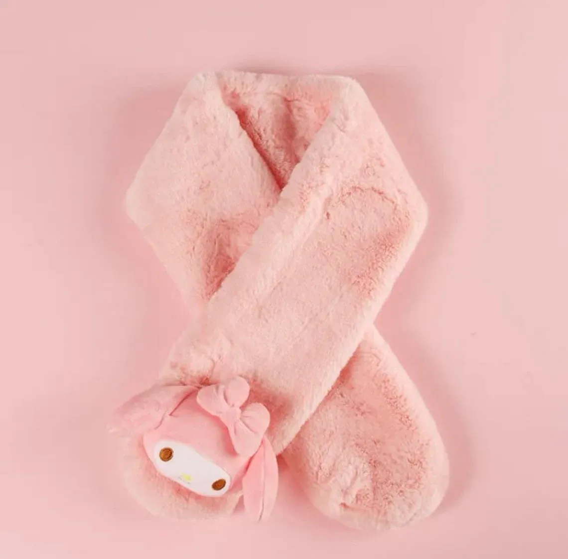 Sanrio My Melody Cinnamoroll Fluffy Scarf Winter Accessories