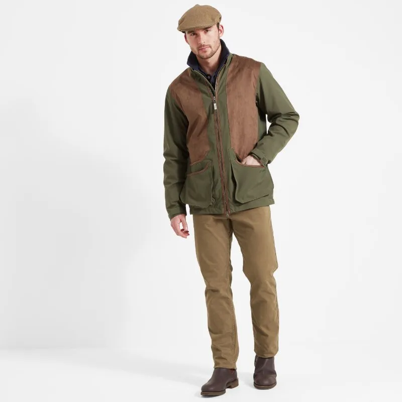 Schoffel Grimsthorpe Mens Waterproof Clay Shooting Jacket - Forest