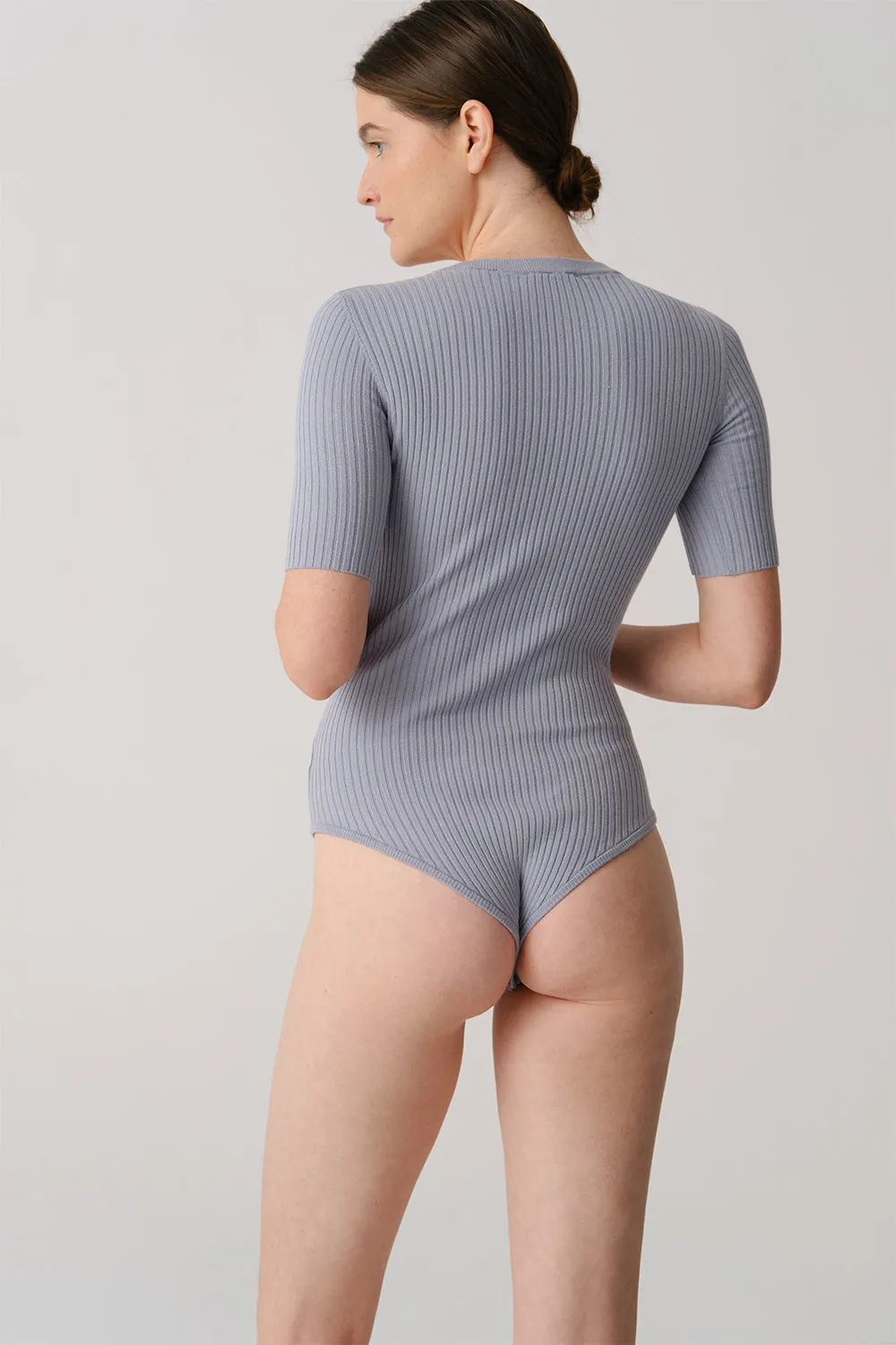 Simone Bodysuit Ocean Grey