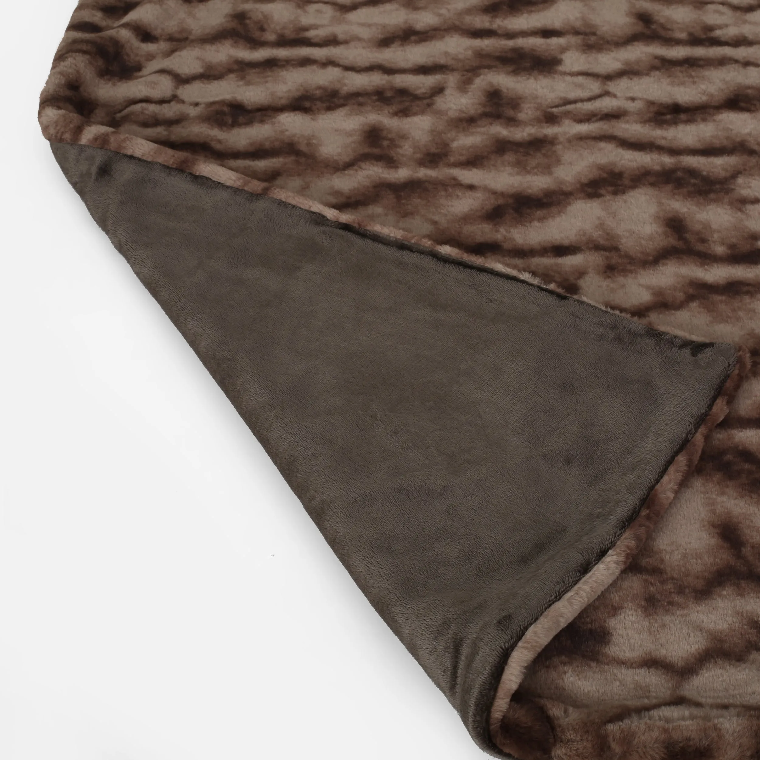 Sizda Glam Fuzzy Fabric Throw Blanket