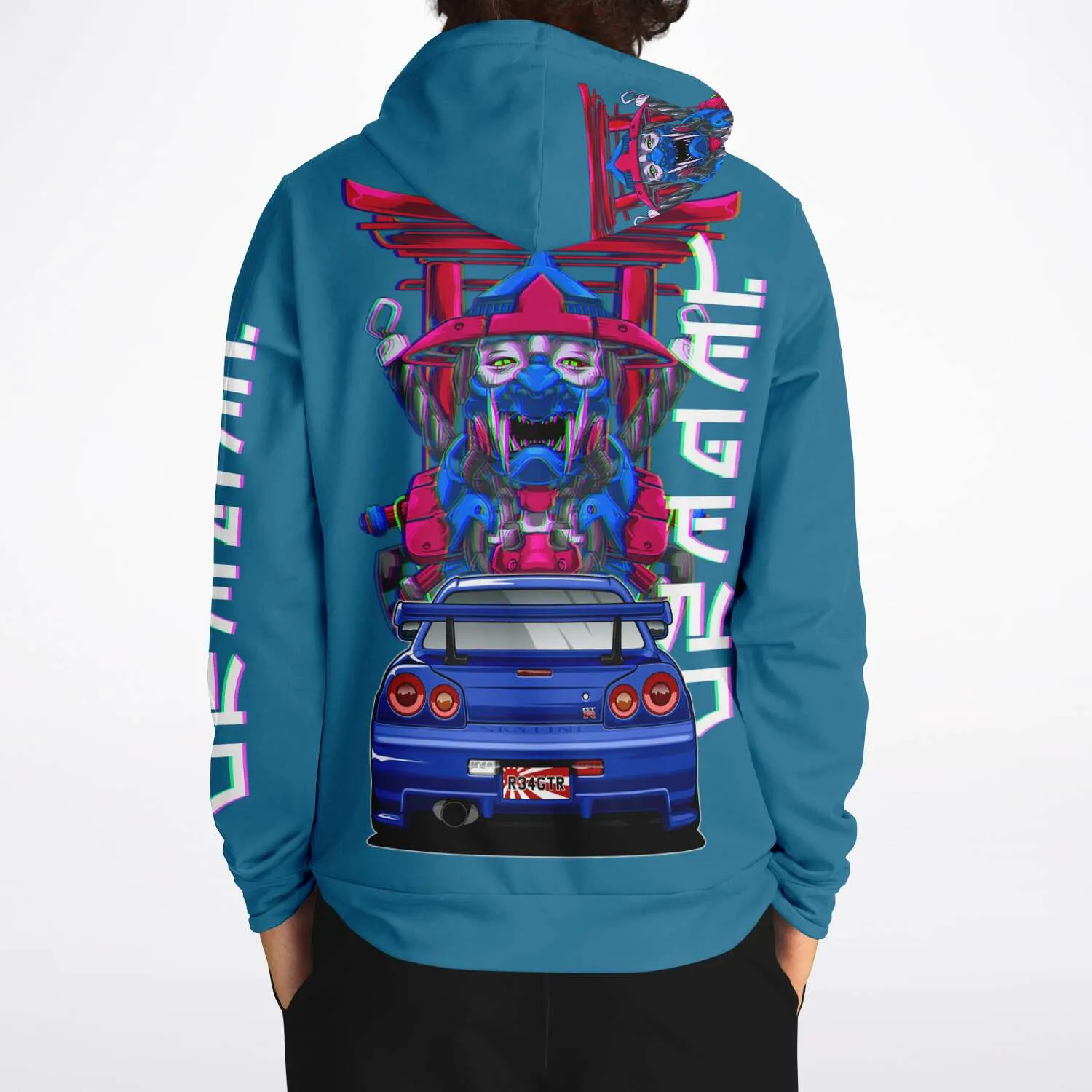 Skyline Samurai Premium Hoodie