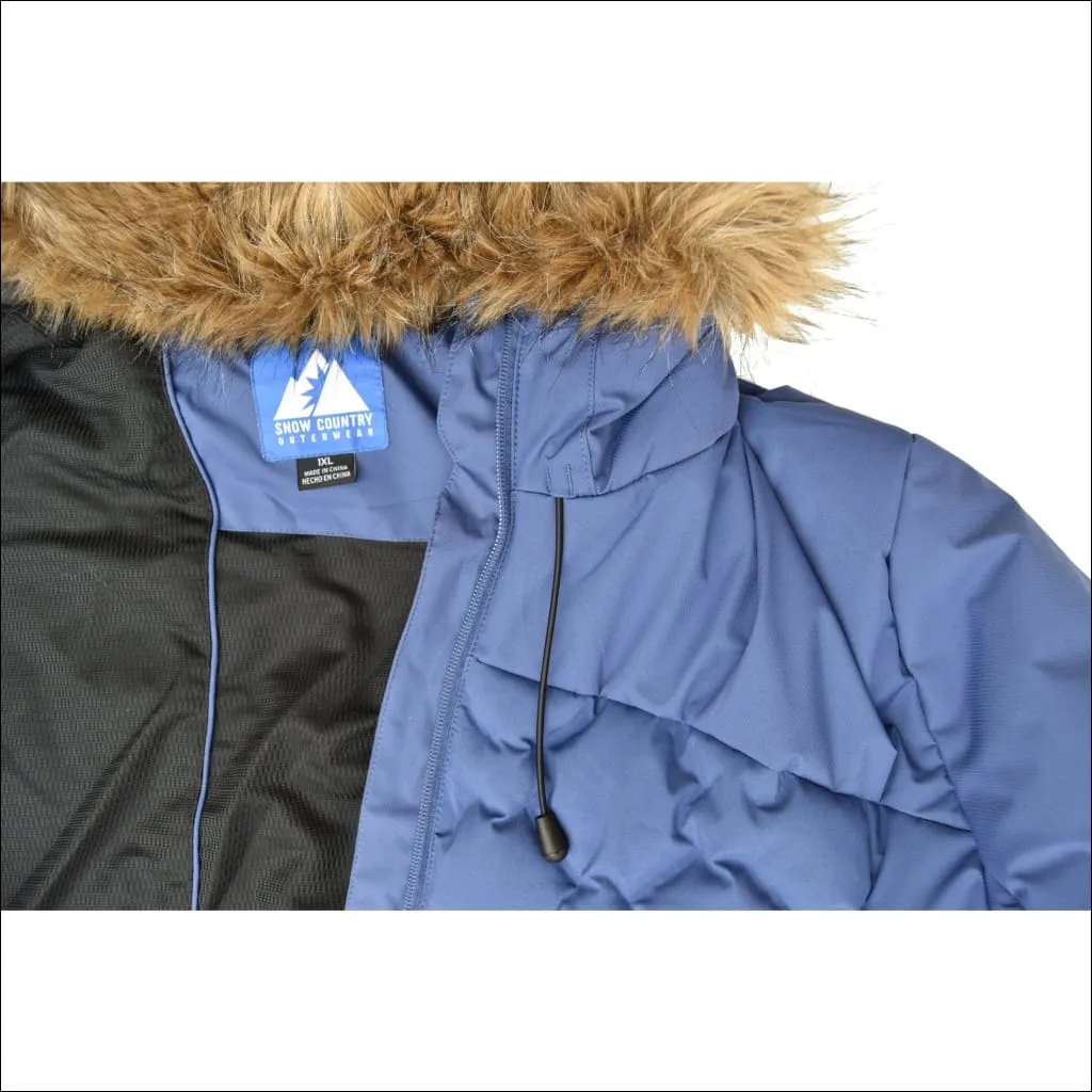 Snow Country Outerwear Women’s Plus Size 1X-2X Ski Coat Jacket Winter Hailstone Alternative Down